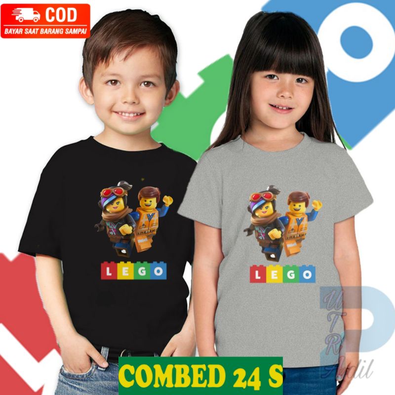 kaos Anak Baju Anak/Kaos Sablon/Kaos Lego/Kaos distro Kaos Anak laki laki Kaos Anak Perempuan