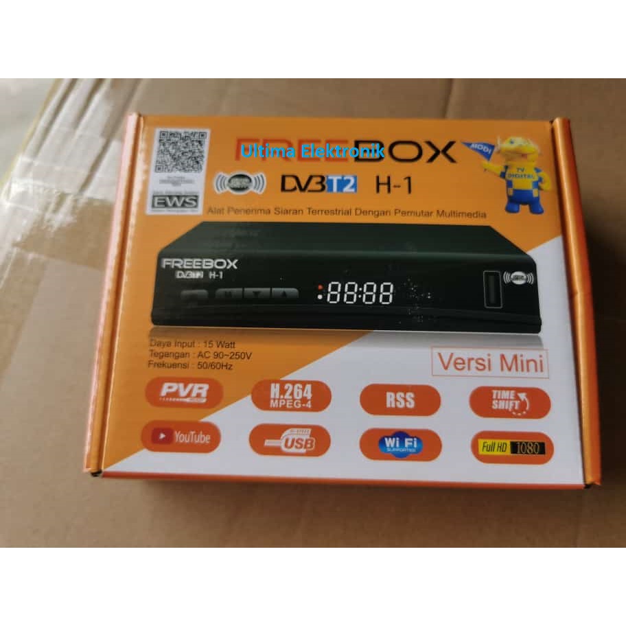 Set top box Freebox H1 New Mini Version DVB T2 Super Murah