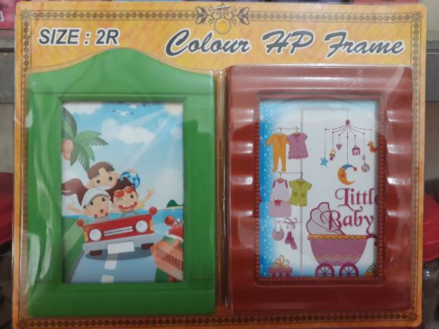 Bingkai/Album/Frame Foto 2R set foto khusus Hp Cantik Ceria Bahagia