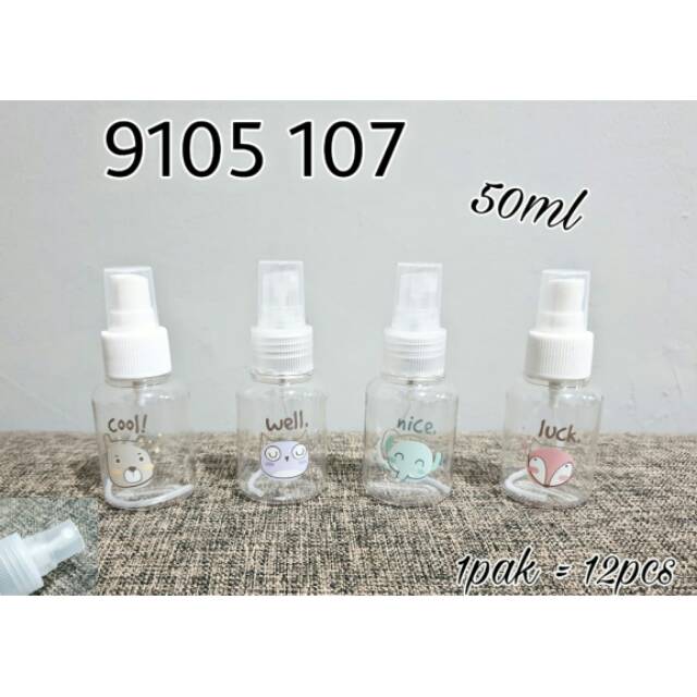 Botol spray botol travel 50ml kode 19105107