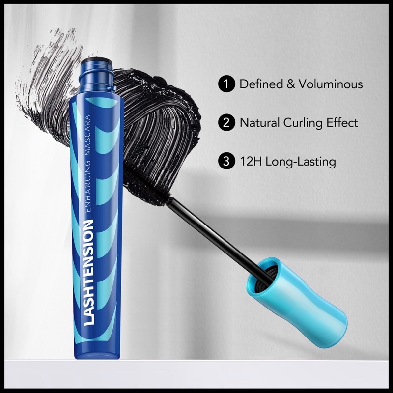 YOU Lashtension Enhancing Fiber Mascara / Maskara You / Pengganti Uplift Lash Mascara 7 gram / Water Resistant ( YOU MAKEUPS OFFICIAL STORE )