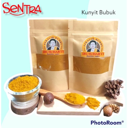 

KUNYIT BUBUK MURNI - IBU SUHARTI (BUMBU DAPUR REMPAH-REMPAH) (Variasi)