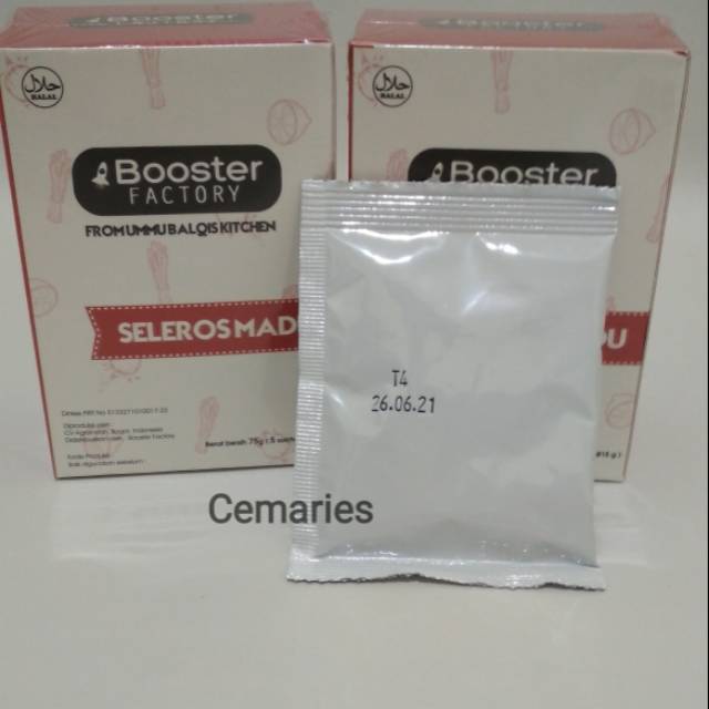 

SELEROS MADU SERBUK 1 SACHET MINUMAN PENSTABIL HORMON UNTUK PROGRAM HAMIL DAN MEMPERLANCAR HAID