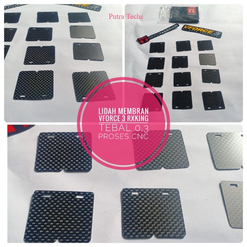 Lidah Membran Vforce 3 Rxking Original membran Vforce 3 RX-King lidah membran
