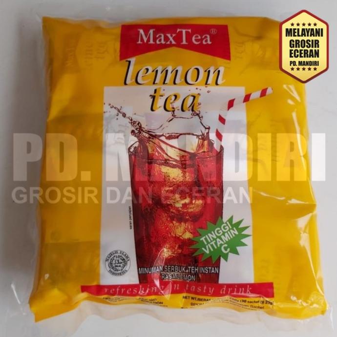 

[COD] MAX TEA LEMON 25 GR ISI 30 SACHET [COD]