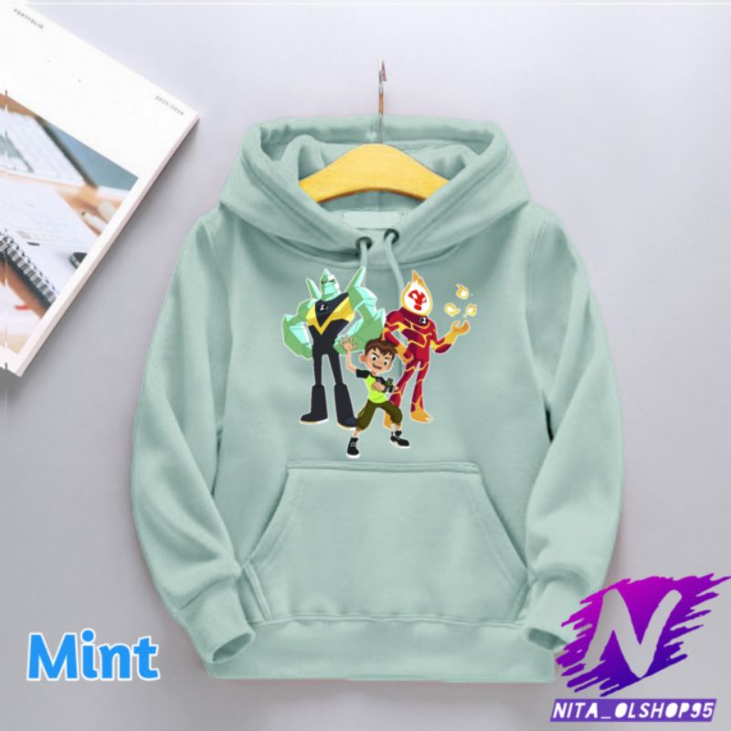 Hoodie Ben 10 hoodie anak ben10 kartun anak