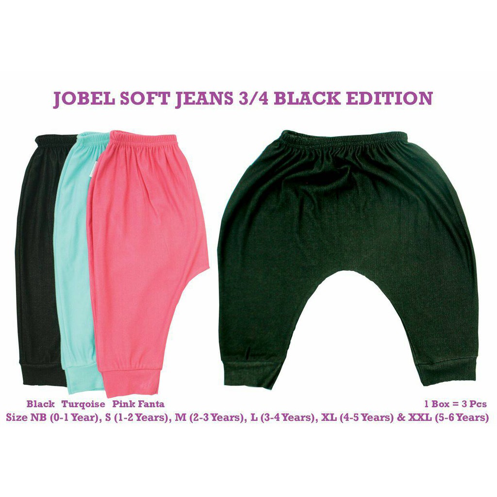 Jobel - 3/4 Pants BLACK EDITION