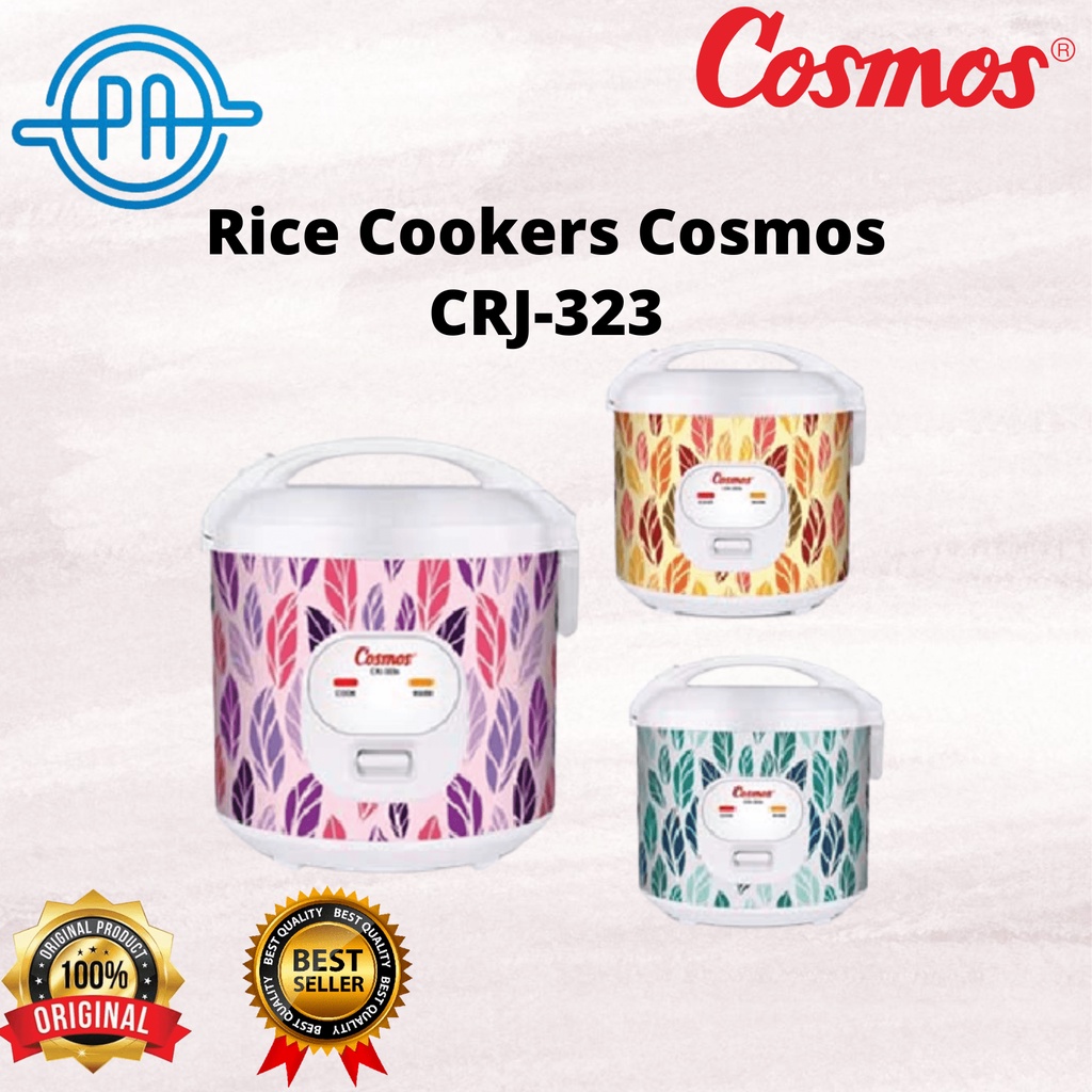 MAGIC COM RICE COOKER 1.8L COSMOS (CRJ-323 S) NEW