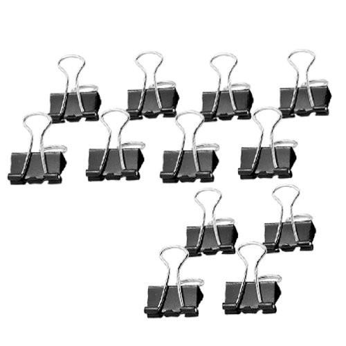 

Klip | Uxcell Metal Paper Binder Clips Clamps, 15Mm Width, One Dozen, Black (