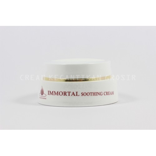 IMMORTAL CREAM ANTI IRITASI SOOTHING CREAM MENCEGAH IRITASI DAN MENYAMANKAN KULIT WAJAH