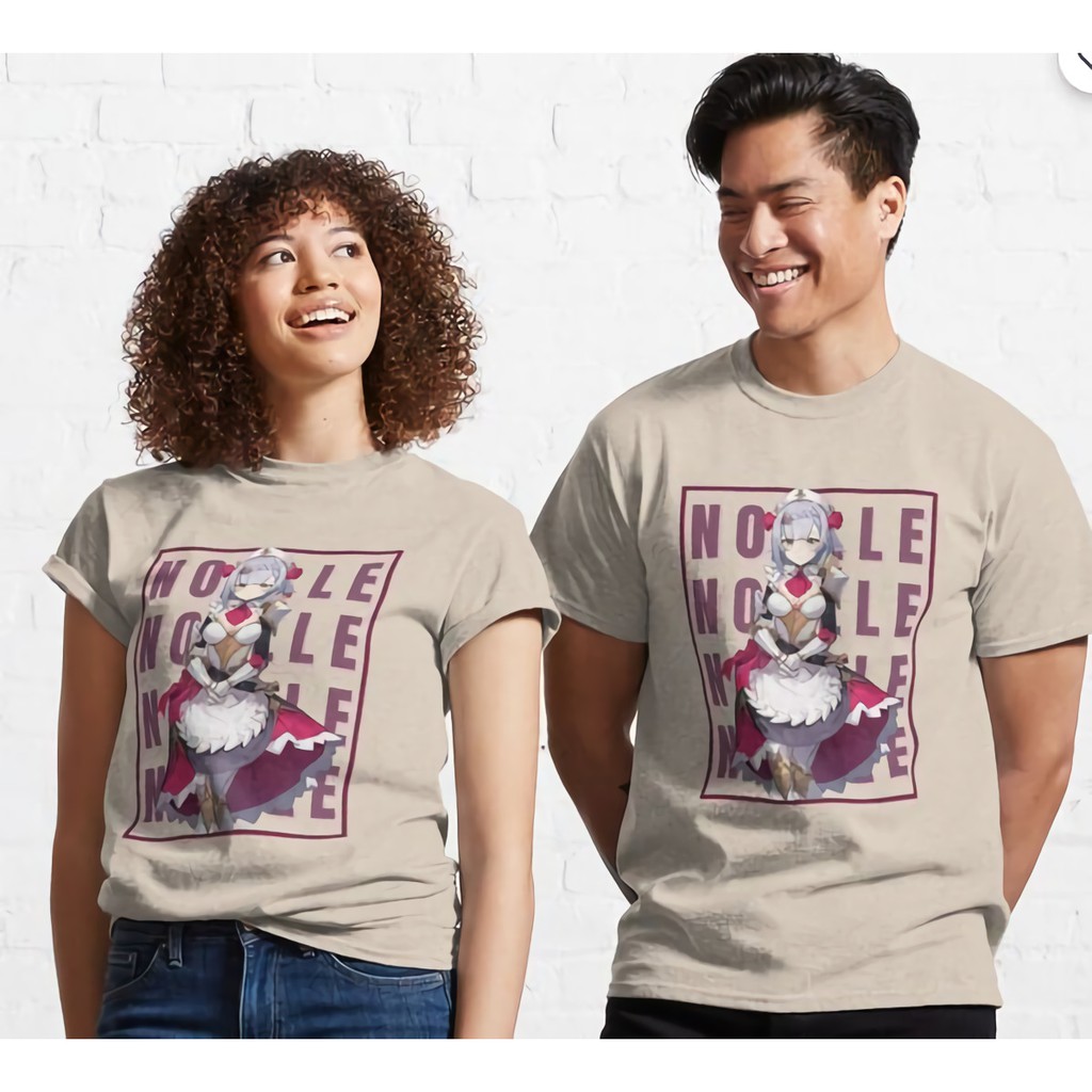 Tshirt Noelle Genshin Impact Character