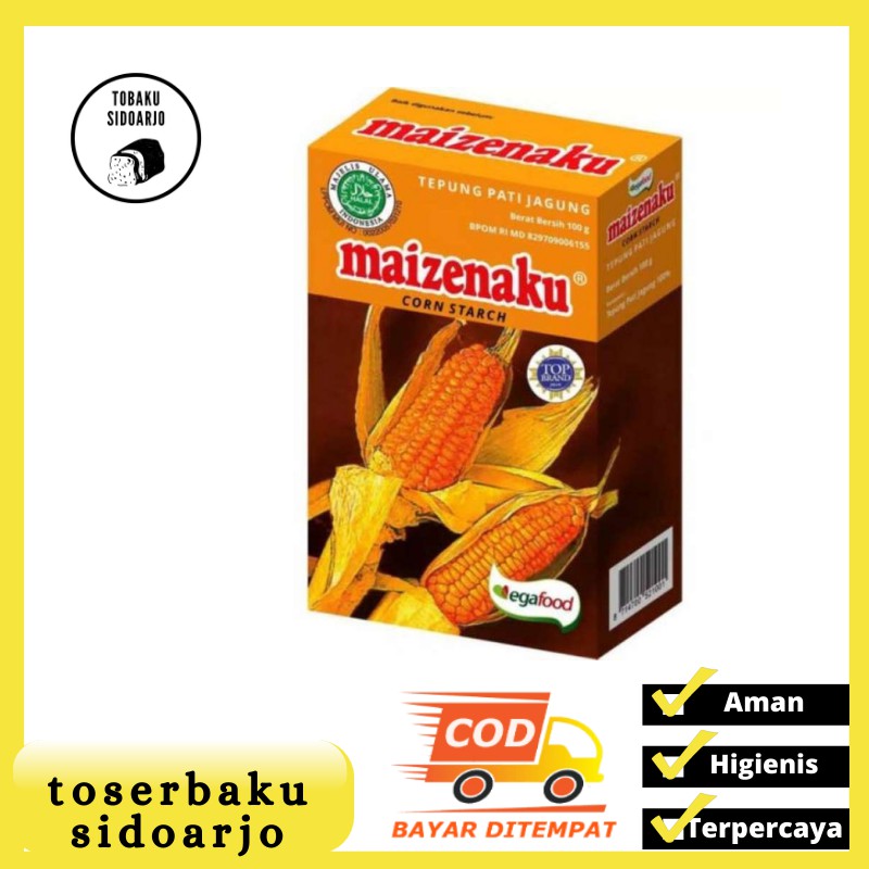 

MAIZENAKU 100gr Tepung Pati Jagung / Tepung Maizena BEST Product CORN STARCH MAIZENA