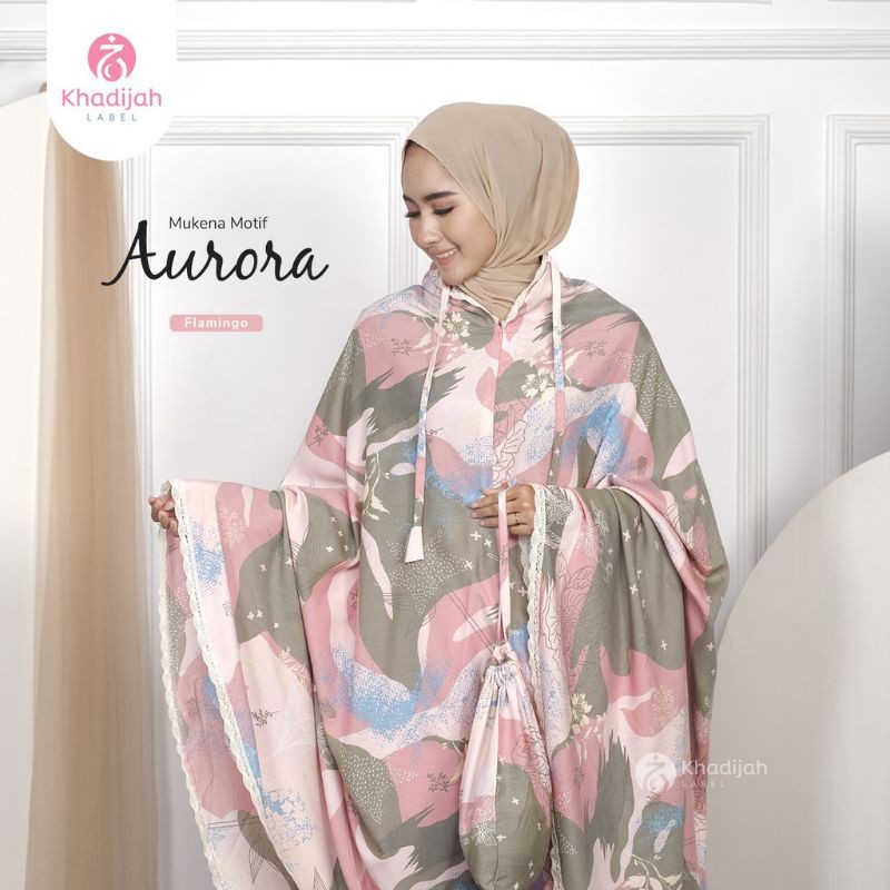 Mukena jumbo 2 in 1 AURORA KHADIJAH