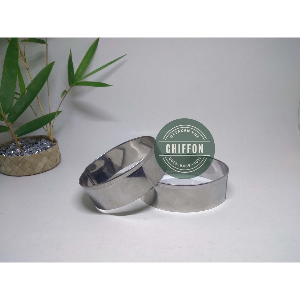 ring roti bulat / ring cutter / ring burger tinggi 3 cm