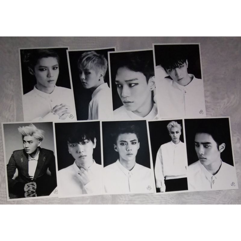 exo overdose era official photo - xiumin luhan suho lay baekhyun chen kyungsoo kai sehun