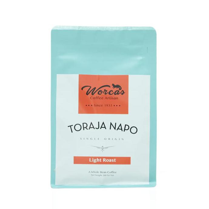 

Kopi Arabica Toraja Napo 200 Gram Light Roast (Biji/Bubuk) - KOPI BIJI