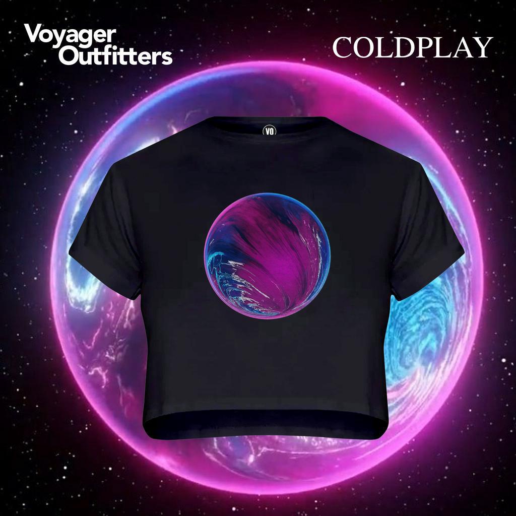 Voyager Outfitters Crop Tee - Coldplay "Kaotican"
