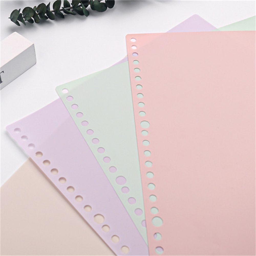 [Elegan] Binder Index Sekat Alat Tulis Sekolah Scrapbook Diary Coil Buku B5 A5 A4 Halaman Pemisah Notebook