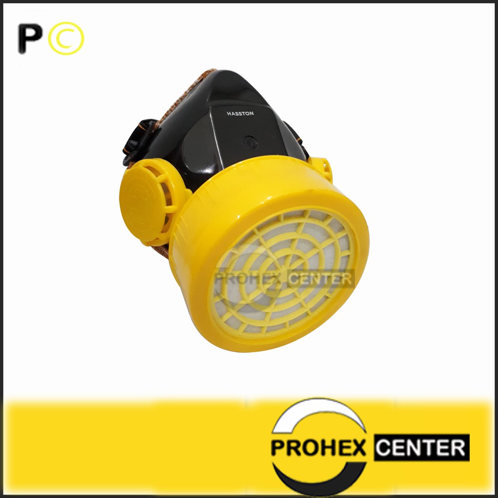 Masker Obat Single HASSTON 2343-001 Tabung Single Chemical Respirator