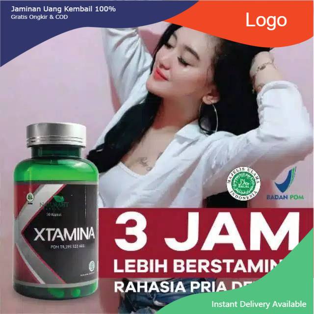 COD ( Bisa Bayar di tempat ) Xtamina - Obat Stamina Herbal Pria Original 100%