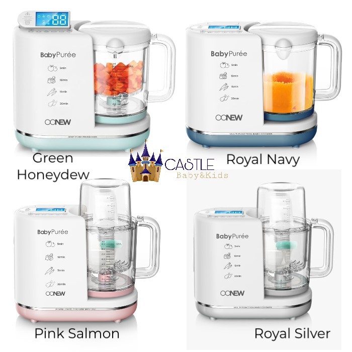 Castle - Oonew Pure Food Processor 6 in 1 Mpasi Bayi - Pembuat Bubur Bayi