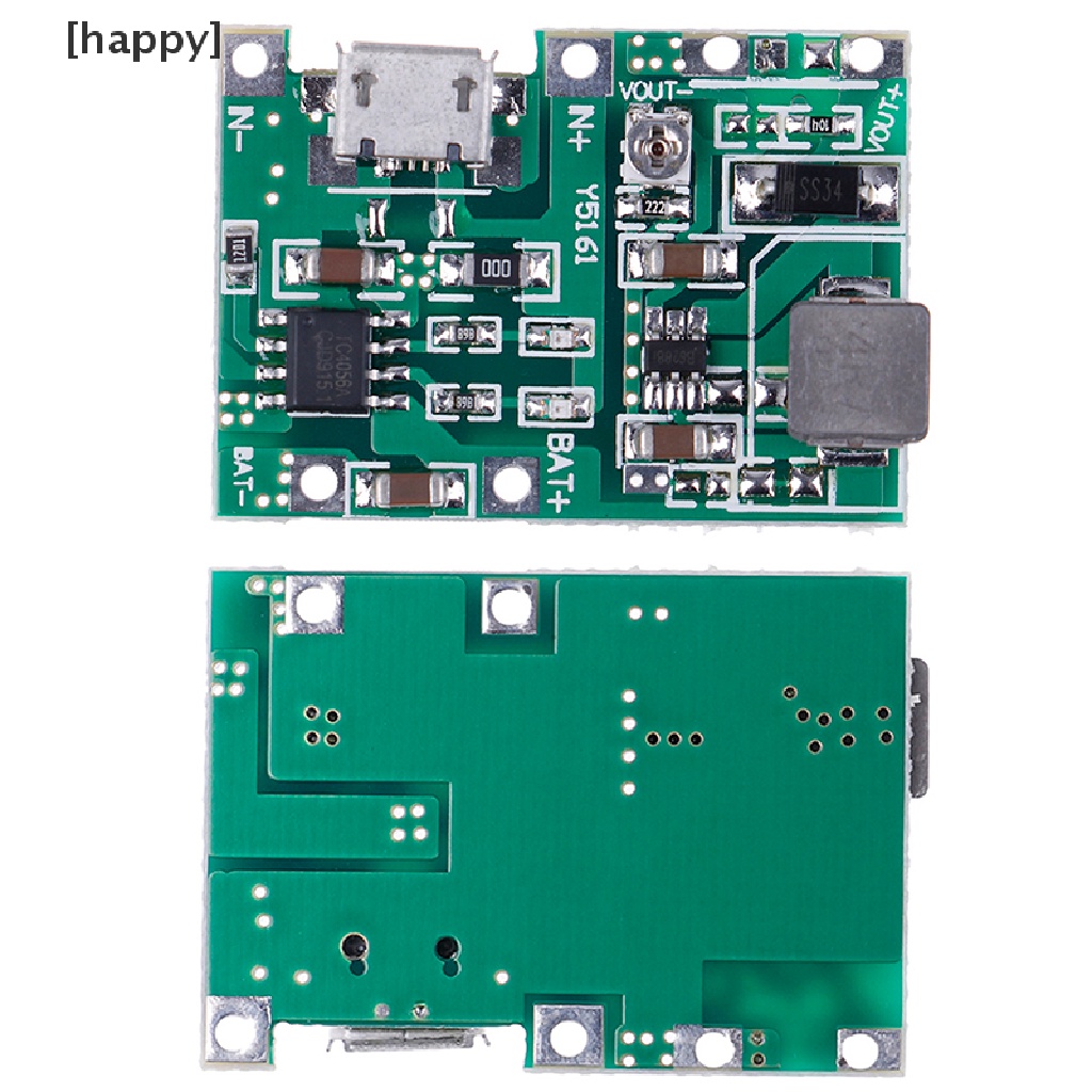 Modul Step Up Charger Baterai Lithium Lipo 18650 3.7v 4.2v Ke 5v 9v 12v 24v