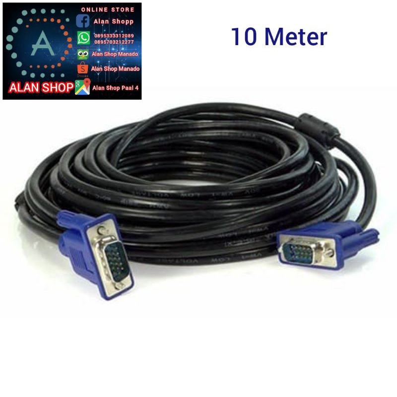 KABEL VGA 10 METER