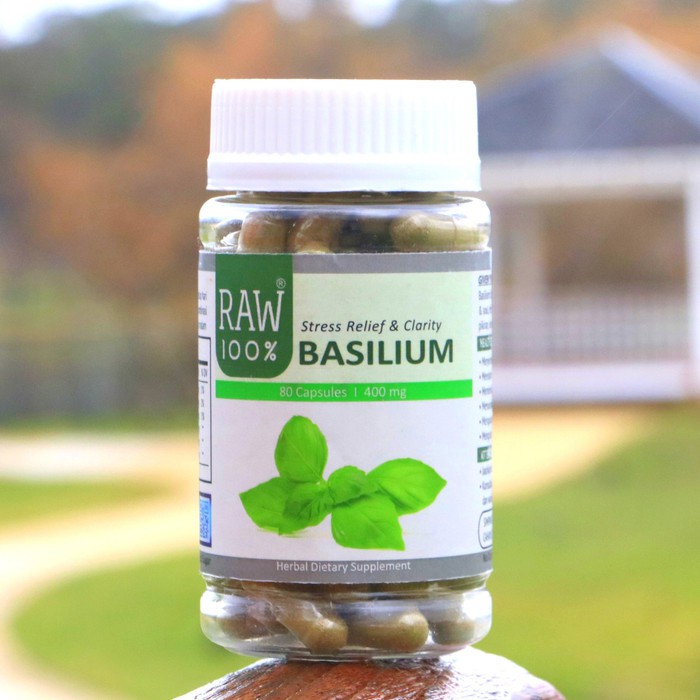 Obat Herbal Sakit Darah Tinggi Stres Marah Bipolar Depresan - BASILIUM  raw03