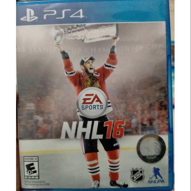 Kaset bd ps4 nhl16