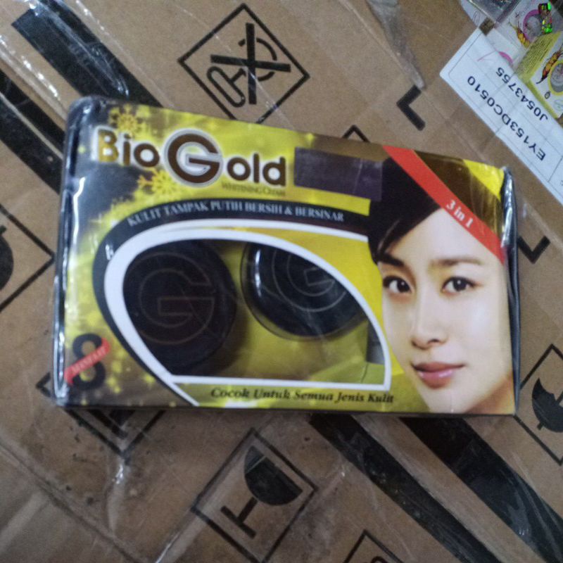 PAKET CREAM BIOGOLD 3IN1 NEW ORIGINAL - Bio Gold Cream Wajah