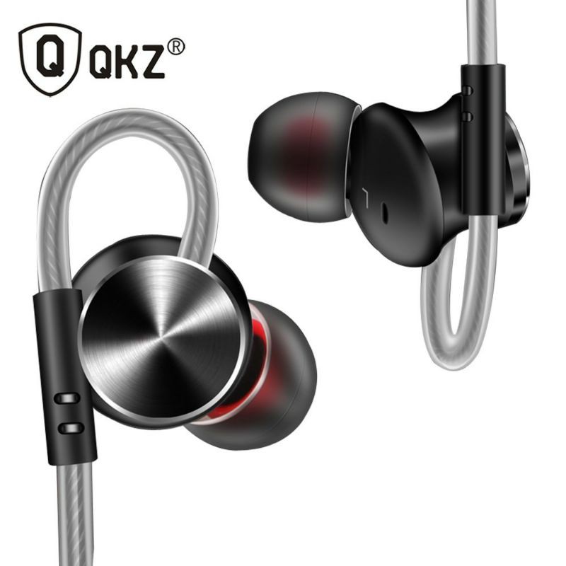 QKZ DM10 with Mic HiFi Earphone Bass Dynamic Driver