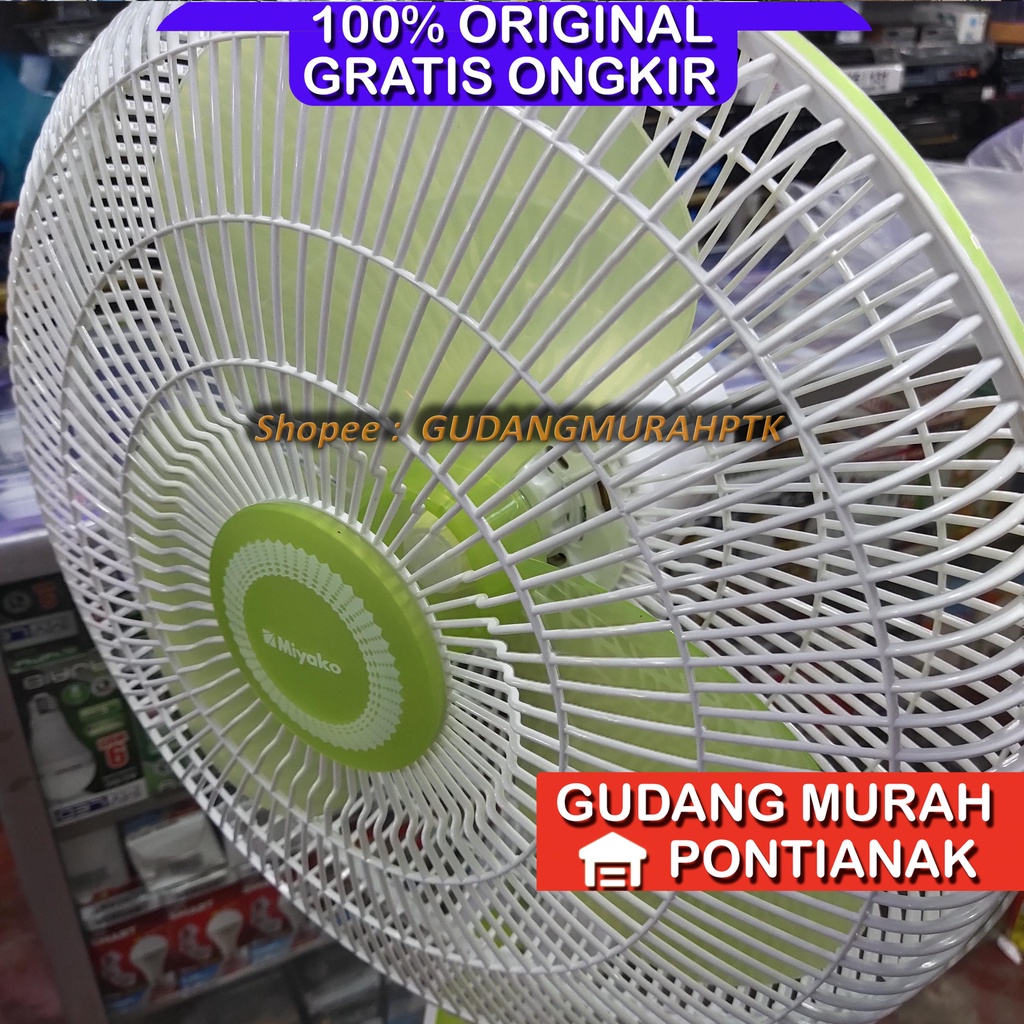 KIPAS ANGIN BERDIRI MIYAKO KAS-1627 KB 2IN1 STAND FAN MIYAKO 16&quot; 16INCH 16IN
