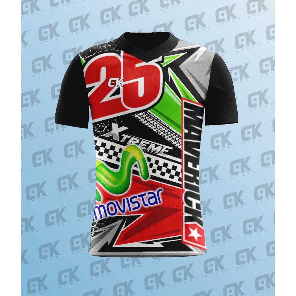 BAJU KAOS SPORT MOTOGP PRINTING