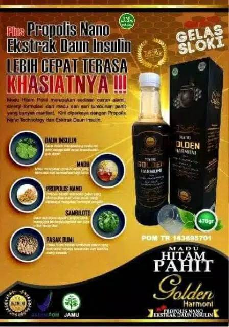 Madu Golden Harmoni original / Madu Hitam Pahit Golden Harmoni