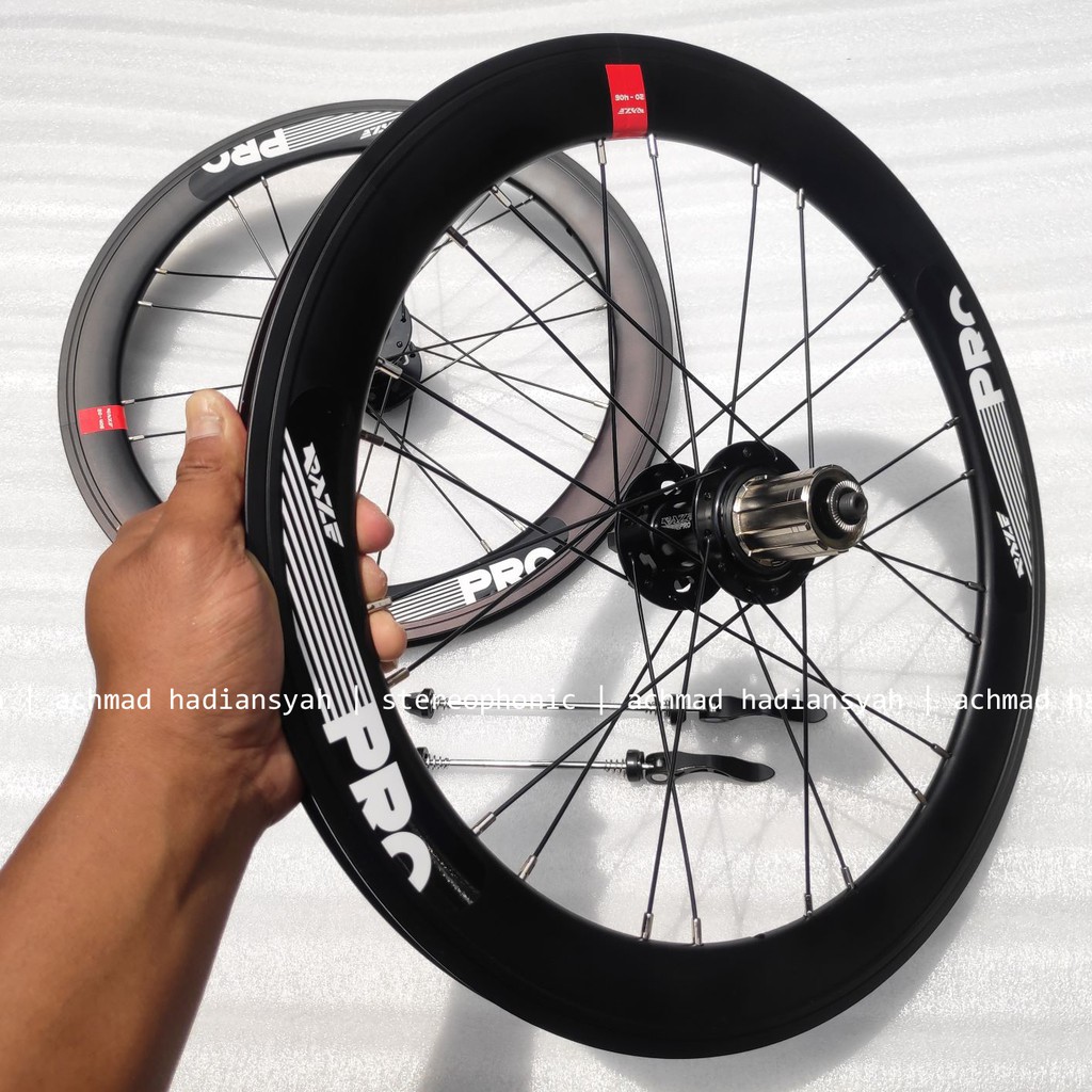 Wheelset RAZE PRO 20inch Plus Erto 451 Wheelset RAZE 451 Hub Freehub RAZE PRO Rims 20inch Plus Wheel