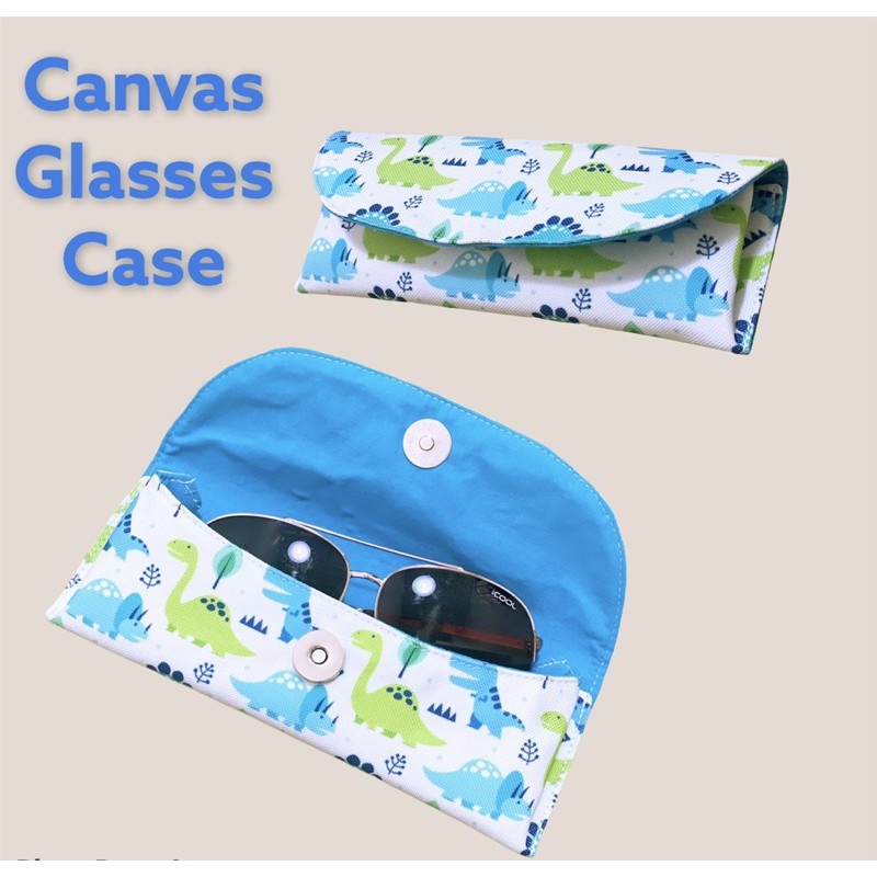 Fawn’G Handmade - Canvas Glasses Case | Pouch Kacamata | Tempat Kacamata