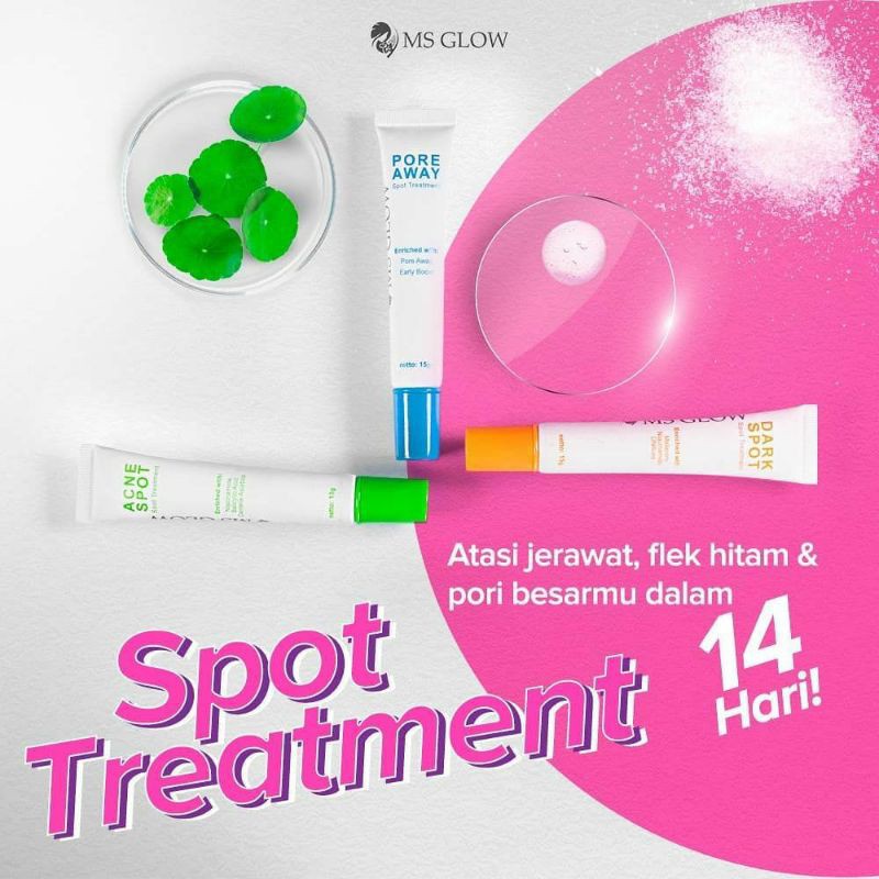 Spot Treatment MSGLOW msglow acne spot, pore away , dark spot