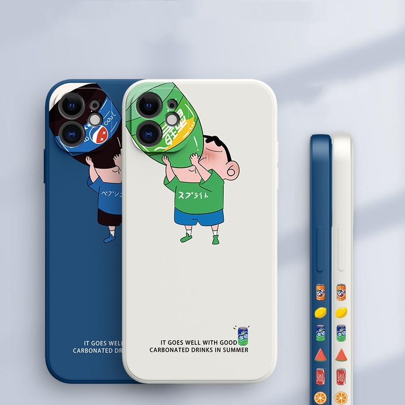 Hand strap + fun cartoon silicone case iphone for iphone 13 12 11 pro max Xs max XR 7 8 plus se2020 liquid straight edge all-inclusive soft shell