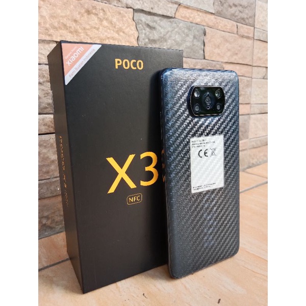 POCO X3 NFC RAM 8/128 FULLSET ORIGINAL BEKAS SECOND