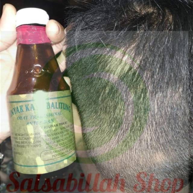 Minyak Kayu Balitung KALIMANTAN Minyak Penyubur Rambut Membuat Ranbut Tampak Hitam