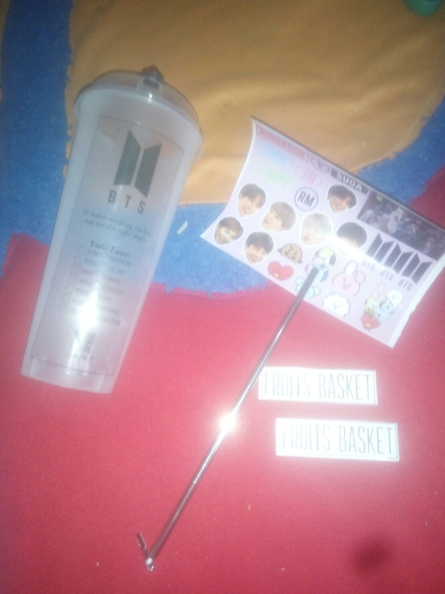 Reusable Cup Nct Treasure Bts Txt Exo Straykids Enhypen Seventeen Ikon