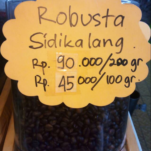 Kopi Robusta Sidikalang