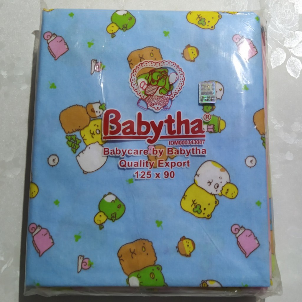 6PC BEDONG BAYI BABYTHA UKURAN JUMBO 125*90 CM-BEDONG BAYI MURAH BERKUALITAS