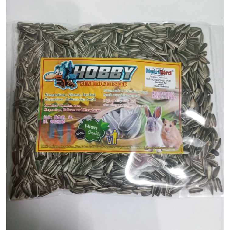 SUN FLOWER SEED/KWACI (PAKAN KELINCI &amp; HAMSTER)