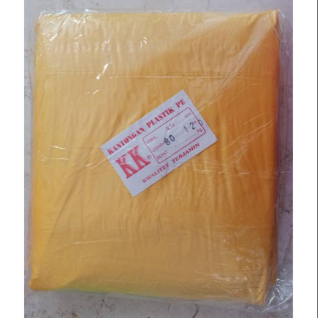 Kantong Plastik Kresek Sampah Kuning Medis