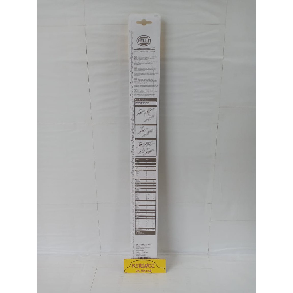 WIPER BLADE PREMIUM HELLA 20&quot; - WIPER HELLA BLADE PREMIUM