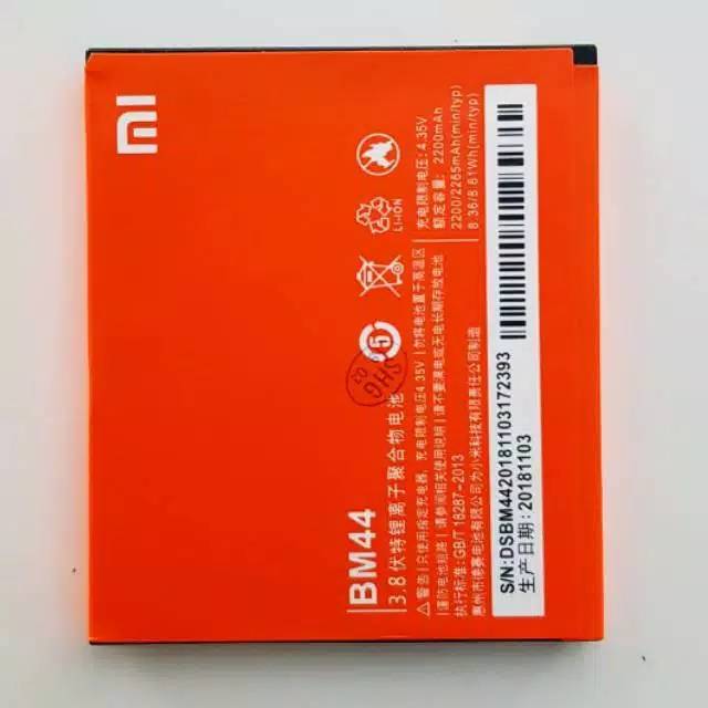 Baterai Redmi 2 / 2S / 2 prime BM44 Original