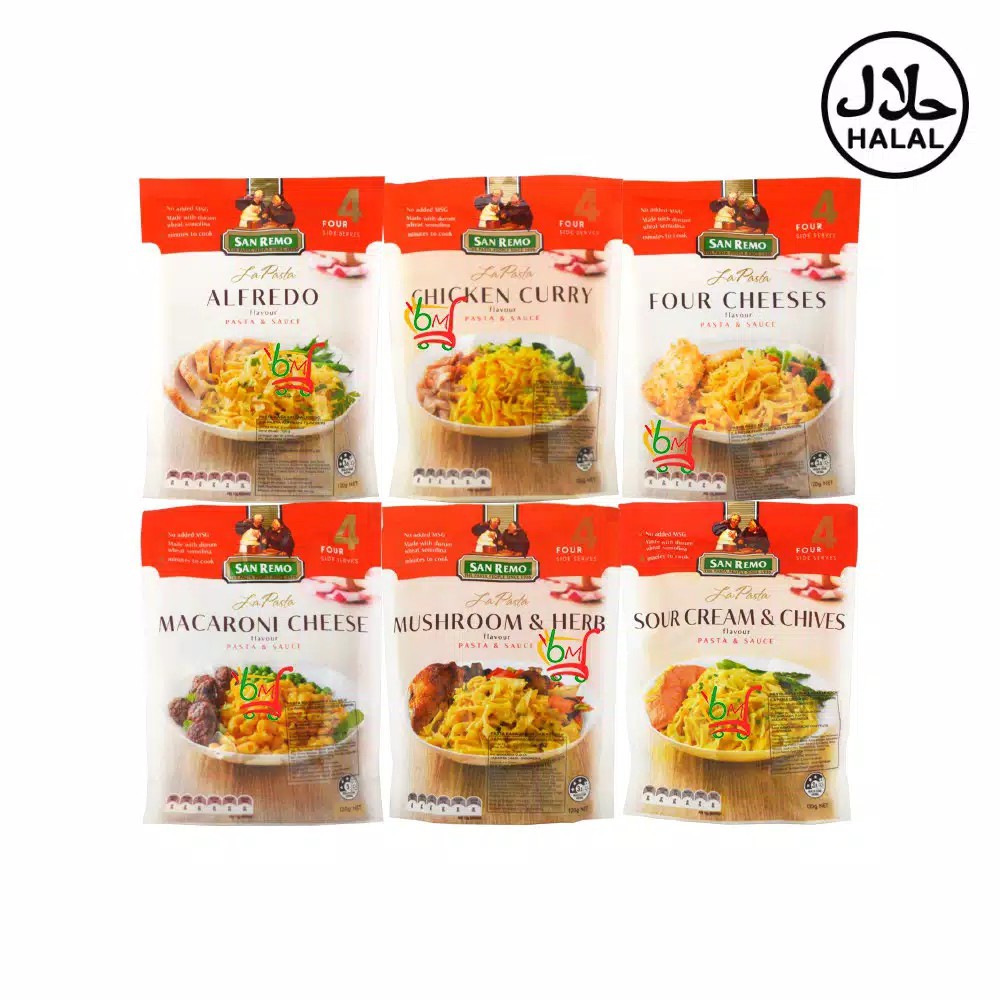 

San Remo - La Pasta Enak - Produk Import
