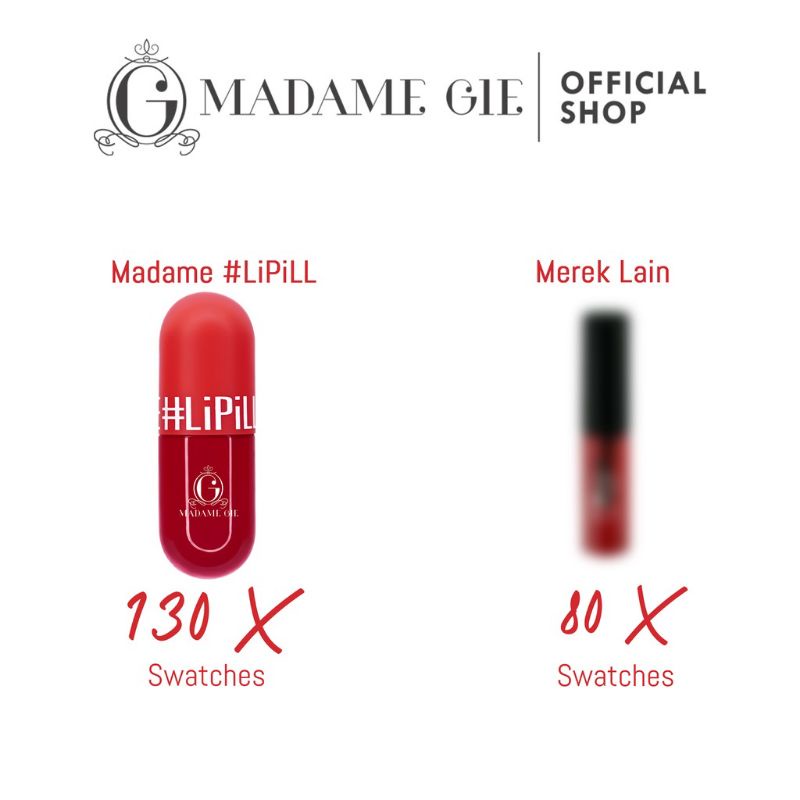 Madame Gie Madame LiPill - Make Up Lip Tint