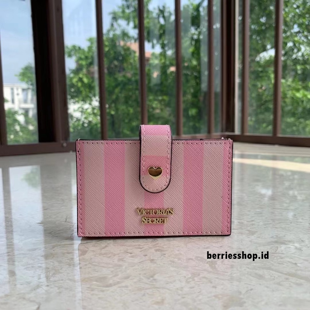CARDHOLDER VICTORIA SECRET ORI DOMPET KARTU VS BANYAK SLOT DOMPET KARTU CEWEK DOMPET KOIN WANITA KEK